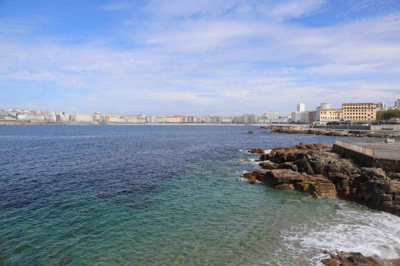 Apartamento Orzan Playa 아 코루냐 외부 사진