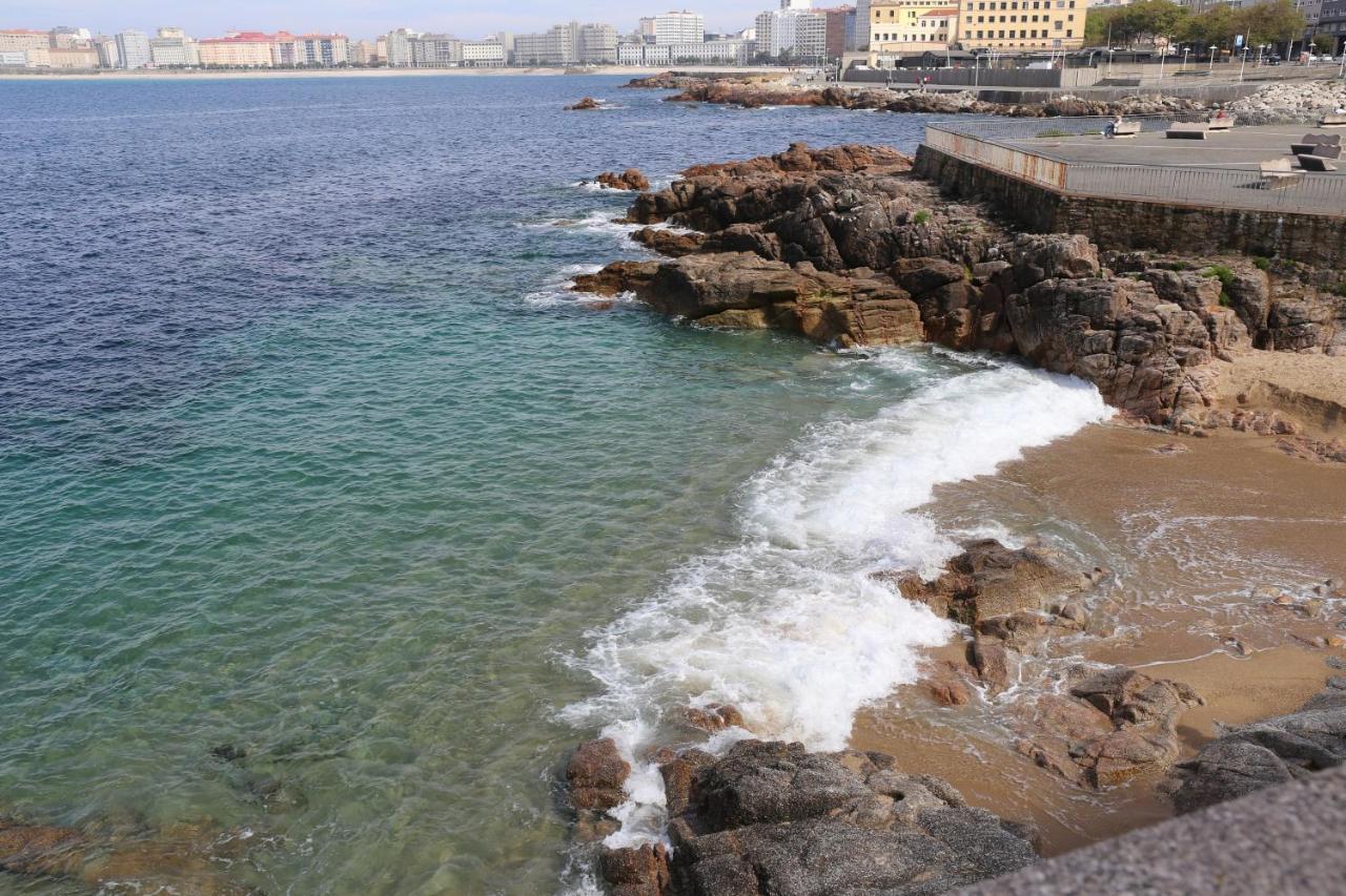 Apartamento Orzan Playa 아 코루냐 외부 사진